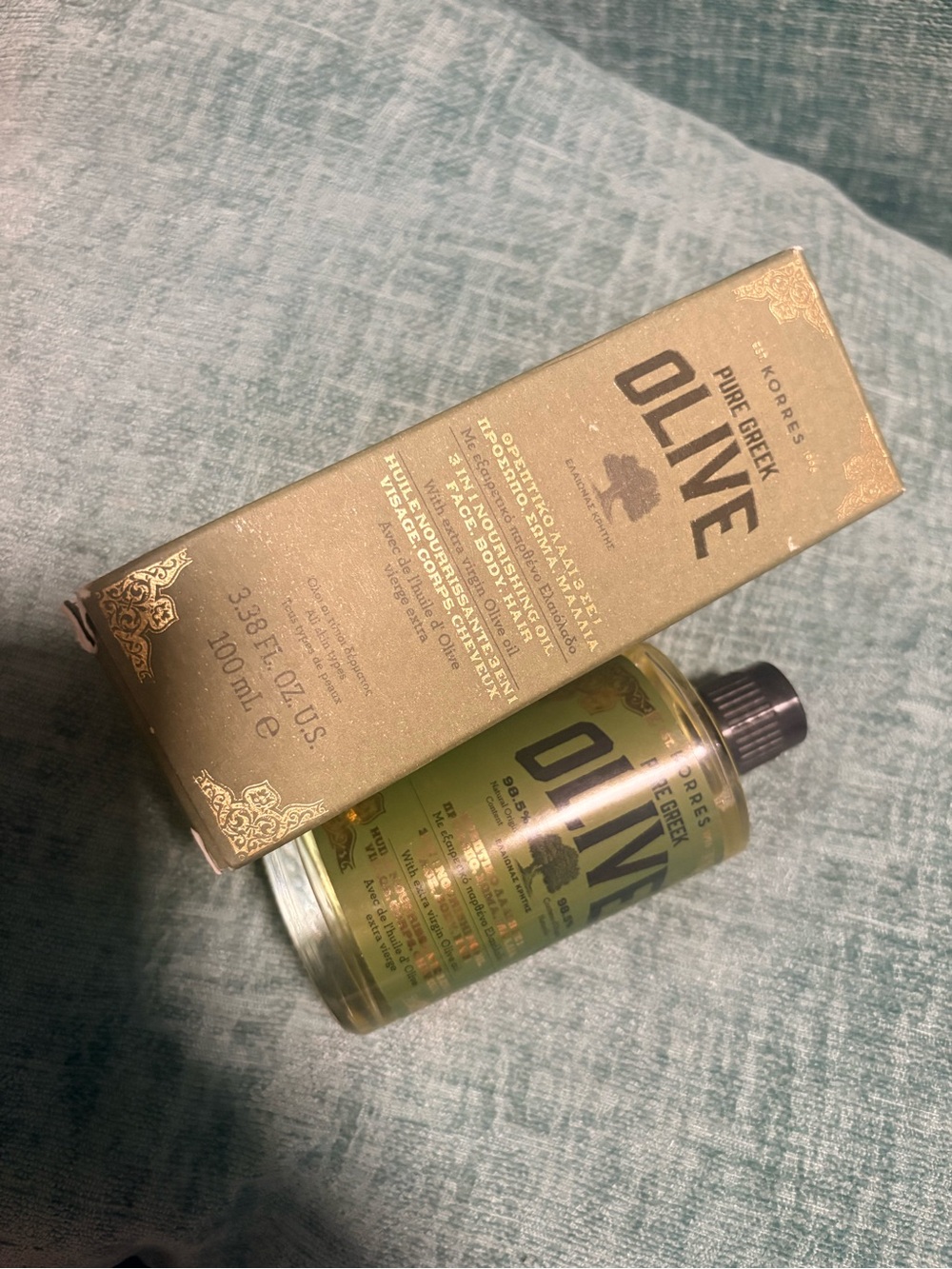 Korres Olive 3-in-1 Nourishing Oil -3.38oz - Picture 4 of 4